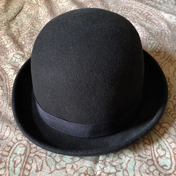Cov-ver bowler derby women's hat size L. (Now Conner). 100% waterproof wool. - Picture 8 of 16